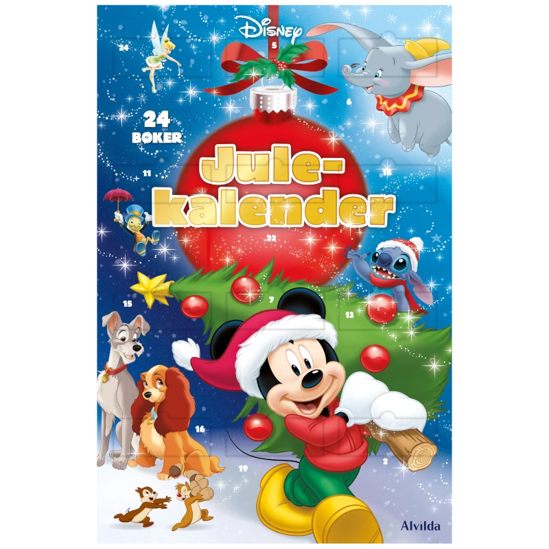 Disney Adventskalender – 24 magiske bøker 2026