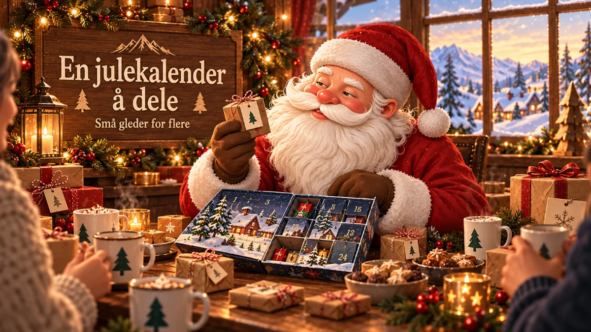 En julekalender å dele – små gleder for flere